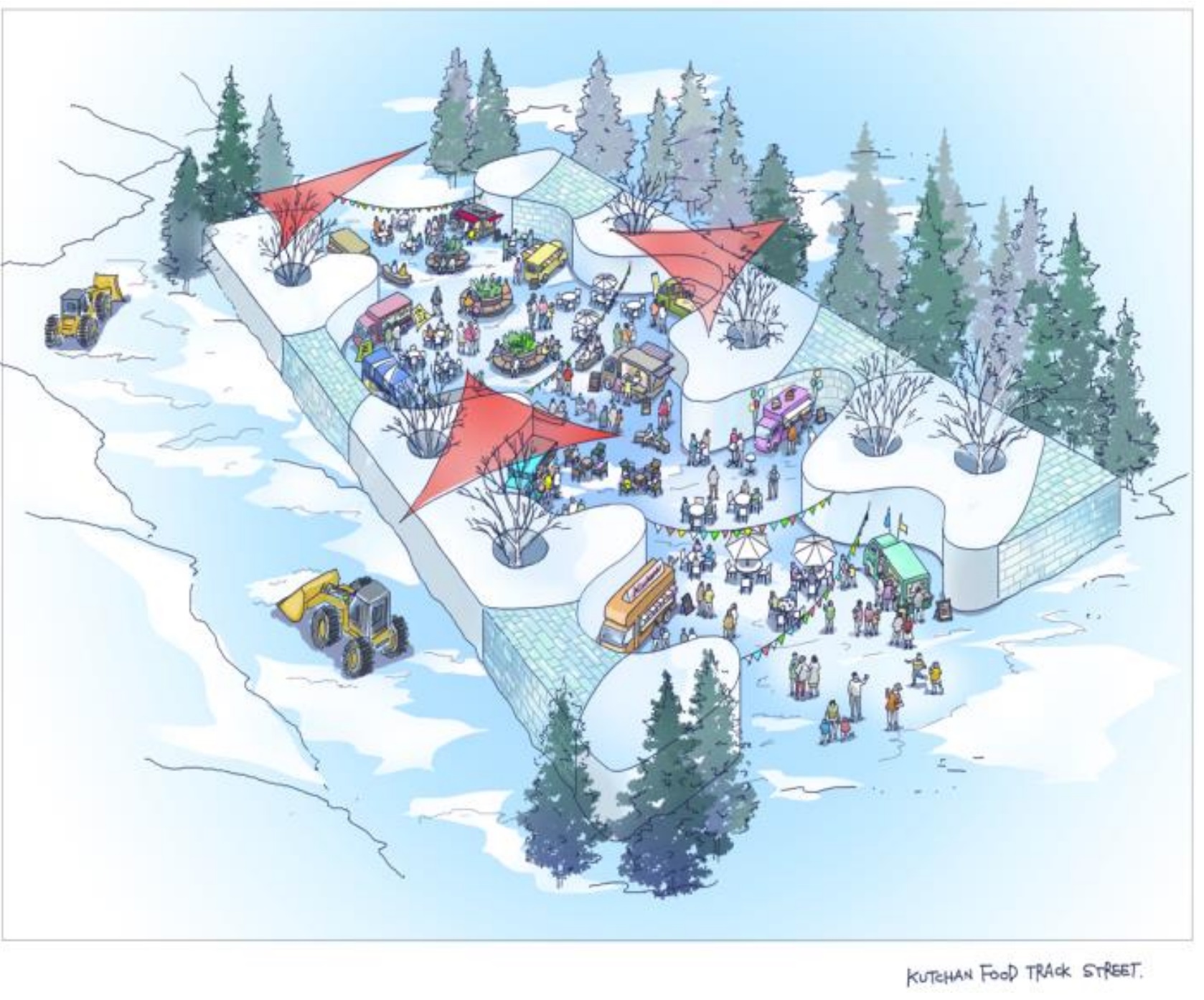 倶知安ヒラフ地区でキッチンカーイベント 12月23日より開催